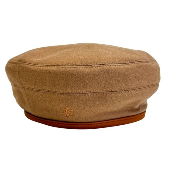Hermes/ Serie Brown Diamond Beret Brown Brand main image 5